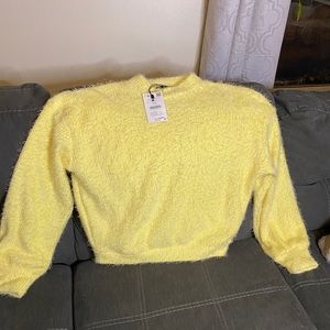 Brand new sweater yellow very soft